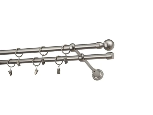 Garniža 16x16mm - 2rady - PAOLA - satin