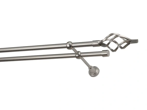 Garniža 16x16mm - 2rady - GUĽA AZUR - satin 1