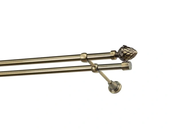 Garniža 19x19mm - 2rady - ŽALUĎ - antik 1