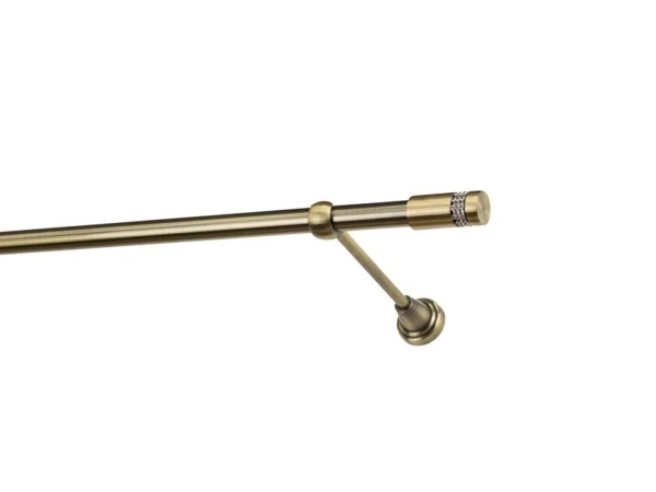 Garniža 19mm - 1rad - CYLINDER CRYSTAL - antik 1