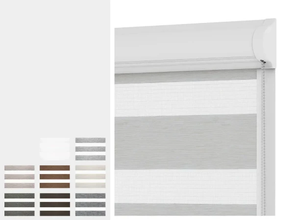 Roleta SWING LITE - deň a noc - látka MALORKA