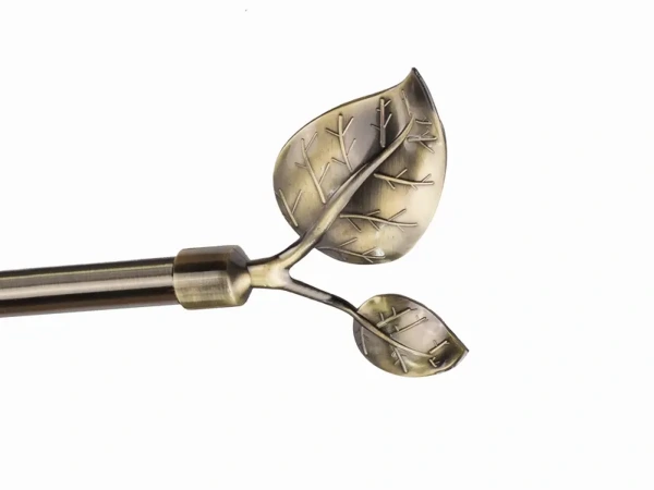 Garniža 25x25mm - 2rady - LIST VEĽKÝ  - antik 3