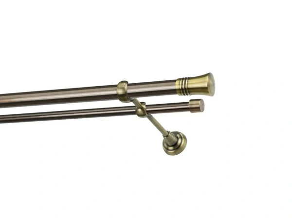 Garniža 25x16mm - 2rady - CAPRI - antik 1