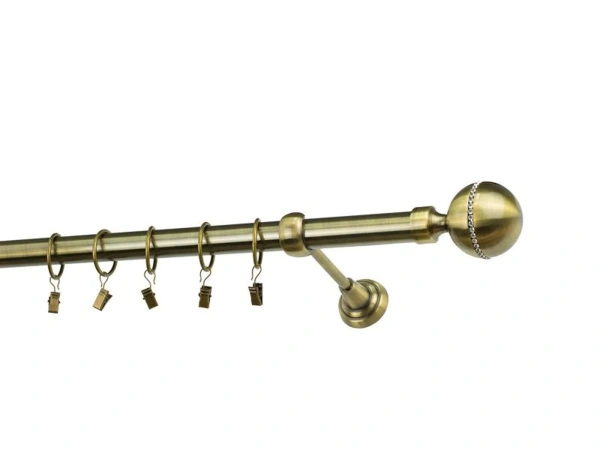 Garniža 25mm - 1rad - KALISTO CRYSTAL - antik