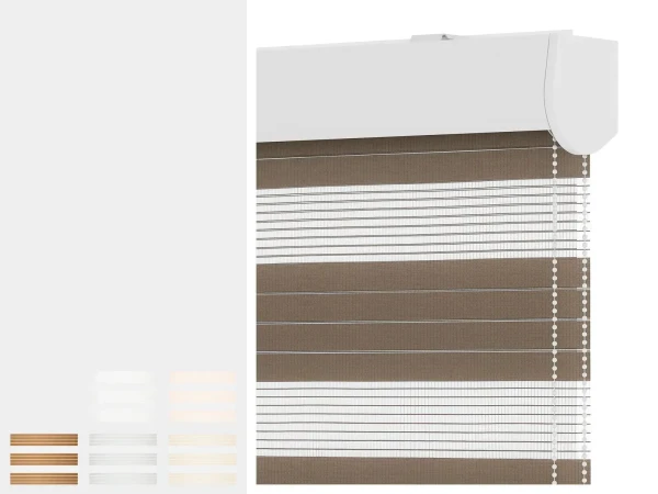 Roleta  NOBLE - deň a noc - látka KRÉTA