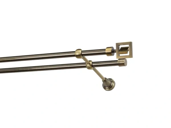 Garniža 16x16mm - 2rady - SATURN - antik 1