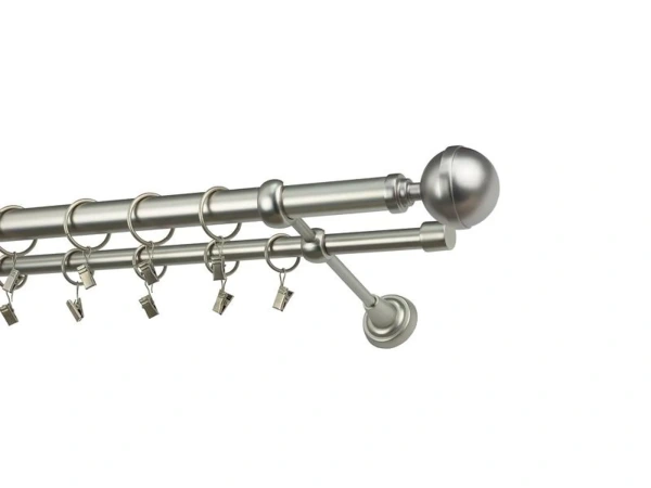 Garniža 25x16mm - 2rady - KALISTO - satin