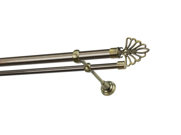 Garniža 25x16mm - 2rady - MODERN - antik 1