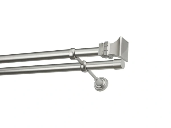 Garniža 25x25mm - 2rady - VEŽA - satin 1