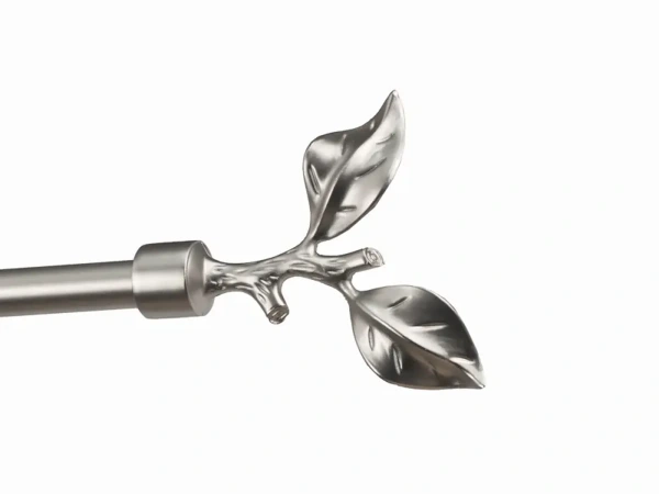 Garniža 25x16mm - 2rady - LIST ROSE - satin 4