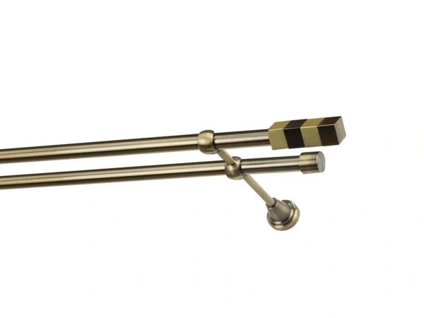 Garniža 19x19mm - 2rady - QUADRO - antik 1