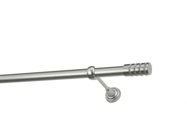 Garniža 25mm - 1rad - CYLINDER CRYSTAL - satin 1