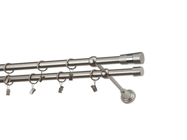 Garniža 19x19mm - 2rady - VOLEO - satin