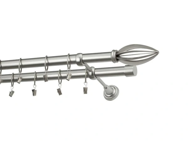 Garniža 25x25mm - 2rady - PANTEON - satin