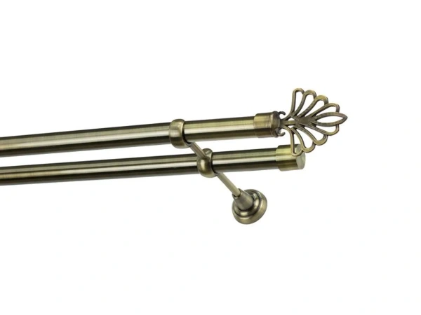 Garniža 25x25mm - 2rady - MODERN - antik 1