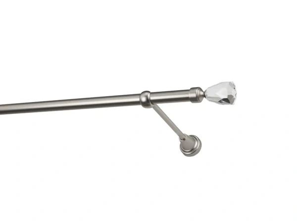 Garniža 19mm - 1rad - CRYSTAL CONE - satin 1