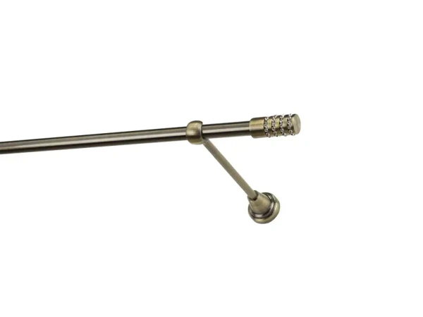 Garniža 16mm - 1rad - CYLINDER CRYSTAL - antik 1