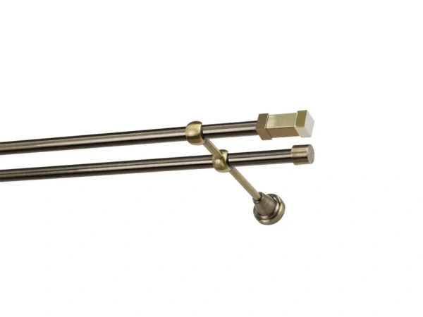 Garniža 16x16mm - 2rady - QUADRO - antik 1