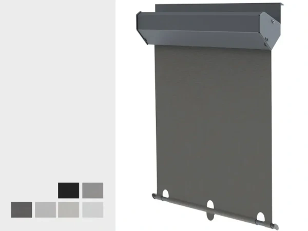 Vonkajšia screenová roleta pre strešné okná - SCREEN SKY - látka STANDARD