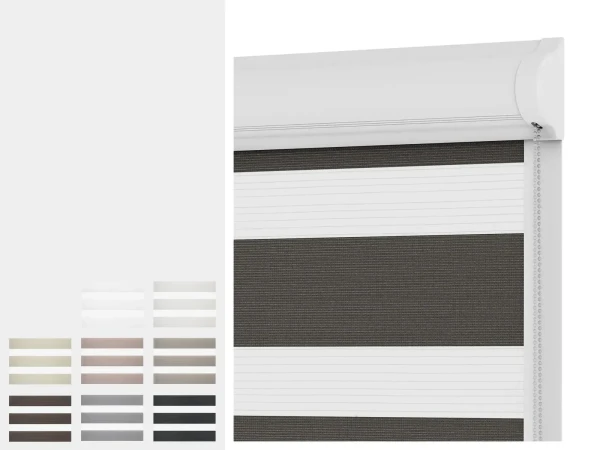 Roleta SWING LITE - deň a noc - látka SUMATRA