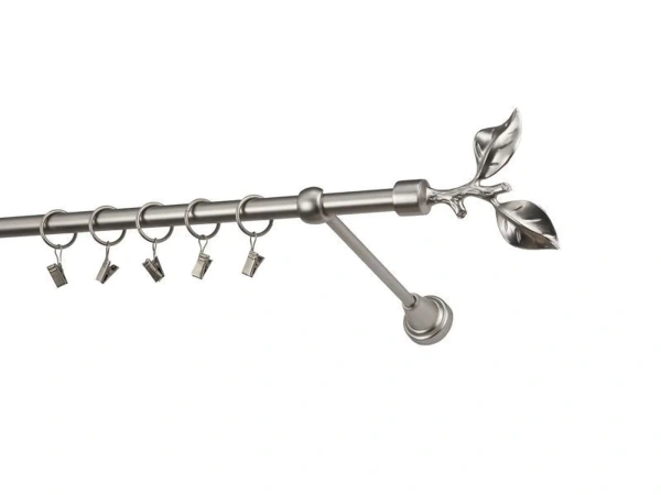 Garniža 16mm - 1rad - LIST ROSE - satin