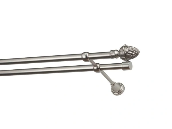 Garniža 19x19mm - 2rady - ŽALUĎ - satin 1