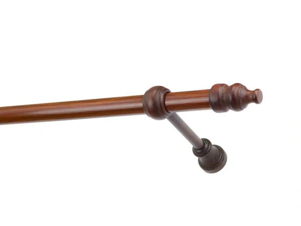 Garniža drevená 28mm jednoradová - ORECH 1