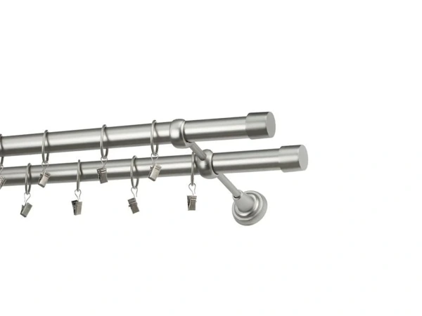 Garniža 25x25mm - 2rady - PULLO - satin