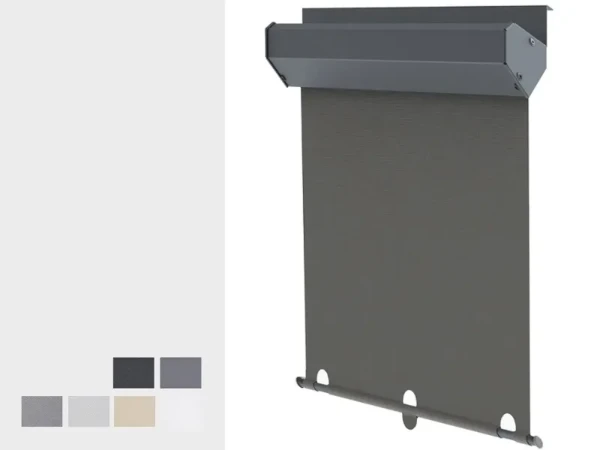 Vonkajšia screenová roleta pre strešné okná - SCREEN SKY - látka SATINE