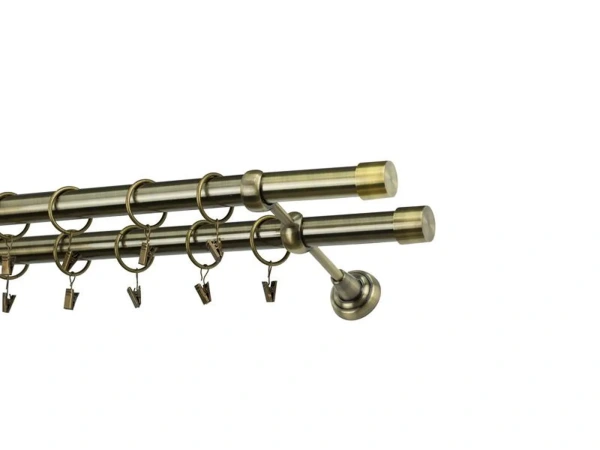 Garniža 25x25mm - 2rady - PULLO - antik