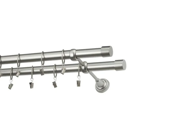 Garniža 25x25mm - 2rady - PULLO - satin